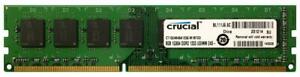 Crucial 8GB DDR3 1333mhz PC3-10600 240-Pin UDIMM NON-ECC Desktop 1.5V RAM Memory
