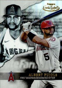 2020 Topps Gold Label Class 2 #2 ALBERT PUJOLS  Los Angeles Angels 