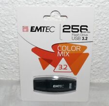 EMTEC C410 Color Mix 3.1 256GB USB-Stick - Schwarz (ECMMD256GC410)