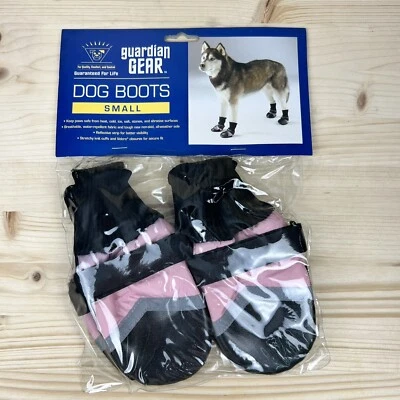 Guardian Gear Dog Boots (4) | Water-Repellent | Size Small - PINK | Brand NEW - Image 1 of 4
