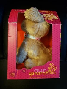Our Generation Poseable Goldendoodle Pup BRAND NEW IN BOX FAST FREE SHIPPING - Picture 1 of 6