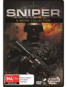 SNIPER 6 MOVIE COLLECTION DVD, NEW & SEALED, FREE POST. - Picture 1 of 1