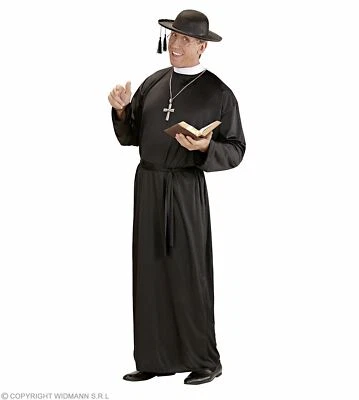 Kostüm Priester Pastor Pfarrer Bischof  - Priestergewand Priesterkostüm - Bild 1 von 4