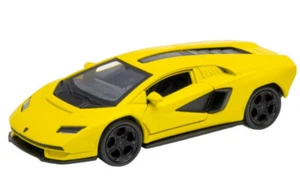 Welly Lambo Countach LPI 800-4 Yellow 1:34 1:39 Scales 4.5 Inch Car in Box - Picture 1 of 1