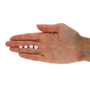 Charles & Colvard Forever One Round Moissanite Single Gemstones 0.88Ct-1.9Ct - Picture 1 of 5