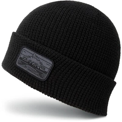 Dakine Jamie Gorro Tejido Waffle Puño Unisex OSFM Negro Ónix Nuevo Foto 1 de 2