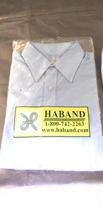 Haband blue Shirt Size 14.5 neck NWT - Picture 1 of 4