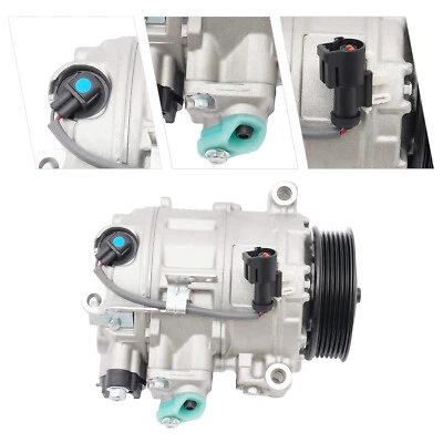 For Jaguar XF Land Rover LR3 Range Rover Sport LR015151 AC Compressor W/ Clutch - Image 1 of 4