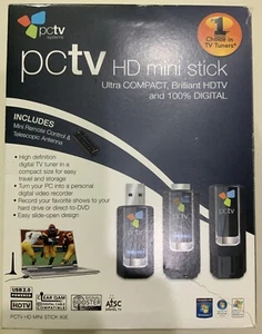 NEW Hauppauge PCTV HD Mini Stick USB 100% Digital HDTV Tuner + Remote Antenna U3 - Picture 1 of 6