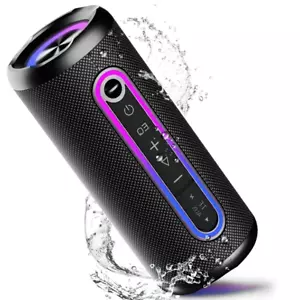 Portable Bluetooth Speaker, IPX7 Waterproof, 30W, 30H Playtime, TWS Pairing, Fla - Picture 1 of 3