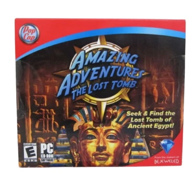 Amazing Adventures The Lost Tomb PC Game 2007 PopCap Windows 2000/XP/Vista New - Image 1 of 3