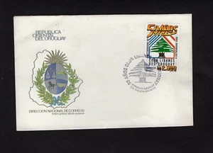 URUGUAY, LEBANES CLUB, 1992, FDC, VF - Picture 1 of 1