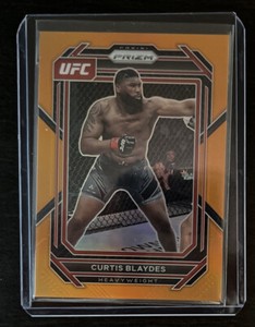 2023 Panini Prizm UFC Prizms Orange #135 Curtis Blaydes /99