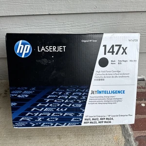 Toner nero nuovo originale OEM sigillato HP 147x W1470X M611 M612 M634 M635 M636 MFP - Foto 1 di 5