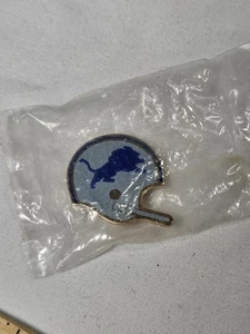 Single Bar Helmform Pin Detroit Lions Vintage 70er Jahre - Bild 1 von 3