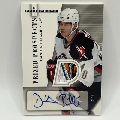 2005-06 Fleer Hot Prospects White Hot Daniel Paille Auto RC #223 /5 RPA - Image 1 of 2