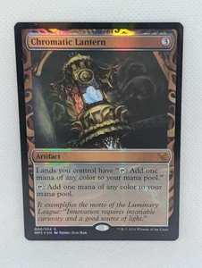 Linterna cromática obra maestra Kaladesh Inventions lámina Magic The Gathering MP - Imagen 1 de 6