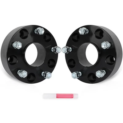 2Pcs 2" Hub Centric Wheel Spacers 5x5.5 For Dodge Ram 1500 2002-2013 9/16" Studs Foto 1 de 4