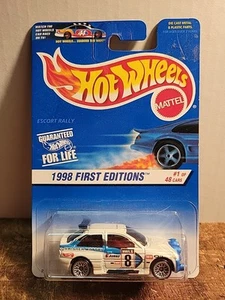 Hot Wheels #673 1998 - Primeras ediciones 1/48 - Escort Rally - Imagen 1 de 2