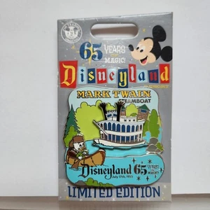 Disneyland 65 years of Magic Mark Twain Steamboat LE pin - Picture 1 of 1