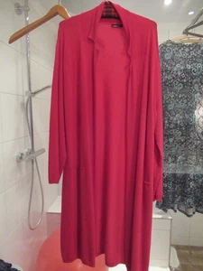 Long-Strickjacke  S. MARLON   XL  tadellos 78 % Viskose made in Germany - Bild 1 von 6