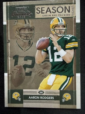 2008 PLAYOFF CONTENDERS AARON RODGERS CARD GREEN BAY PACKERS - Image 1 of 2