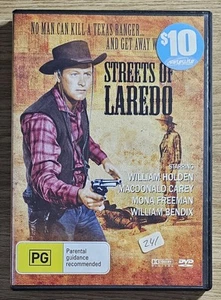 Streets of Laredo ~ DVD ~ Region 4 ~ PAL ~ Holden Carey Freeman ~ FREE postage!! - Picture 1 of 4