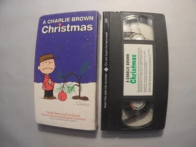A Charlie Brown Christmas VHS 1965 Animated Holiday Classic United Feature Foto 1 de 2