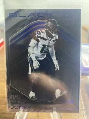 2025 Panini Black Ernest Jones #23 Seattle Seahawks Blue /50 - Image 1 of 3