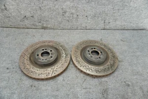 FRONT BRAKE DISC ROTORS ROTOR SET BREMBO MERCEDES X166 W166 GLE63 GL63 AMG OEM - Picture 1 of 9