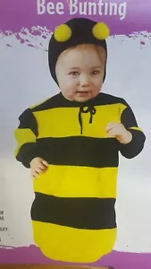 XX 9694 Bee Bunting Toddler Infant Costume Fun World - Picture 1 of 1