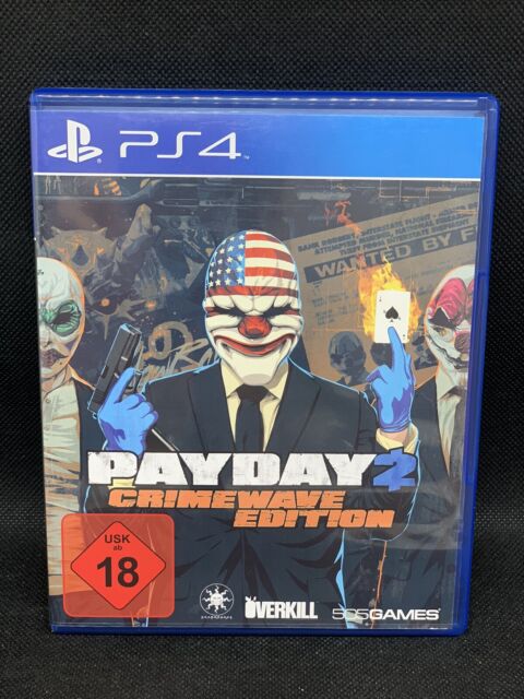 Mídia Física Jogo Pay Day 2 Crimewave Ps4 Original - GAMES & ELETRONICOS