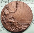 New Listing1930 Uruguay Patriotic Commemorative Bronze Medal (276)