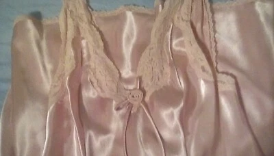 Женская пижама атласная; ремни отделка с кружевом размер XS Van Raalte совершенно новая - Изображение 1 из 4