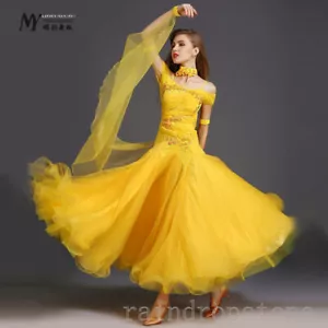 NEU Ballsaal Wettbewerb Tanzkleid modern Walzer Tango Standard Kleid #MY183 - Bild 1 von 19