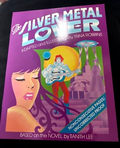 1985 The Silver Metal Lover TPB SC nonconsecutive pages Trina Robbins Tanith Lee - Picture 1 of 2