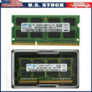 OEM For Samsung 4GB 4GBX2 DDR3 1333mhz PC3-10600S SO-DIMM Laptop Memory RAM US - Picture 1 of 9
