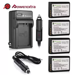 LP-E10 Battery for EOS 1100D 1200D 1300D Rebel T3 T5 T6 Kiss X50 , Charger - Picture 1 of 21