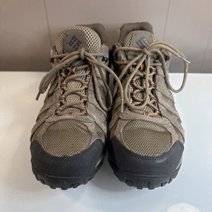 Columbia Techlite Omni Grip Waterproof Mens 14 Brown Hiking Sneaker BM3938-227 - Picture 1 of 12