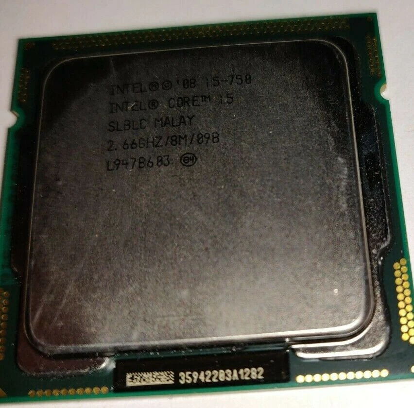 Intel Core i5-750 2.66GHz 8M LGA1156 Processor SLBLC - Image 1 of 1