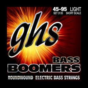 Cuerdas de bajo GHS 3135 Boomers; medidores de luz 45-95 escala corta - Imagen 1 de 2