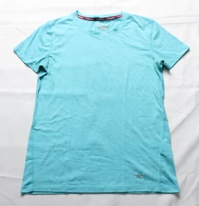 Mizuno Women's Performance Pullover Active T-Shirt JL3 Light Blue Small - Picture 1 of 6