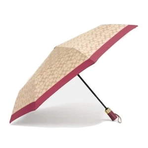 COACH FULL SIZE UMBRELLA IN SIGNATURE CLUSTER PRINT, BRAND NEW, ACCESSORIES - Picture 1 of 2