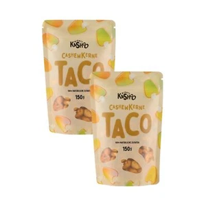 Cashewkerne mit würzigem Taco-Geschmack, 2x 150 g Cashewnüsse von Mighty Kashoo - Picture 1 of 3