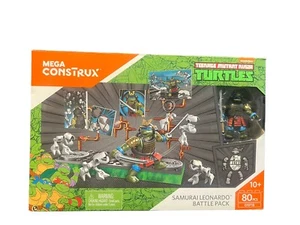 Mega Construx Classic TMNT Samurai Leonardo Battle Pack Complete - Picture 1 of 6