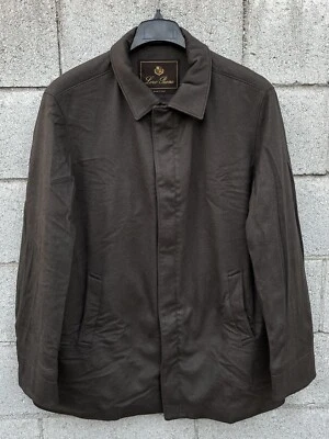 $4995 Loro Piana Storm System Cashmere Voyager Jacket Coat Green Sz 2XL - Image 1 of 4