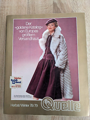 QUELLE Katalog Herbst / Winter 1978/79 Versandhauskatalog • 49€