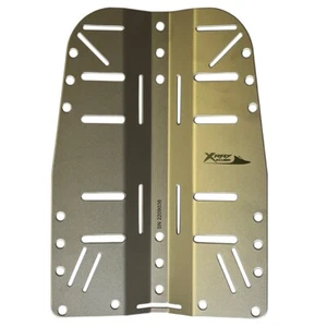 Xray-Scuba Edelstahl Backplate 3mm WIS - Bild 1 von 2