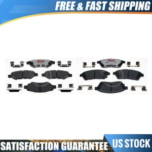 Front Rear Raybestos Brakes Brake Pads 2X Set For Saab 9-x4 2011 - Picture 1 of 4