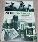 7. SIR irisch moos Eau de Colgne 4711 Werbeanzeige Werbung Reklame 1973